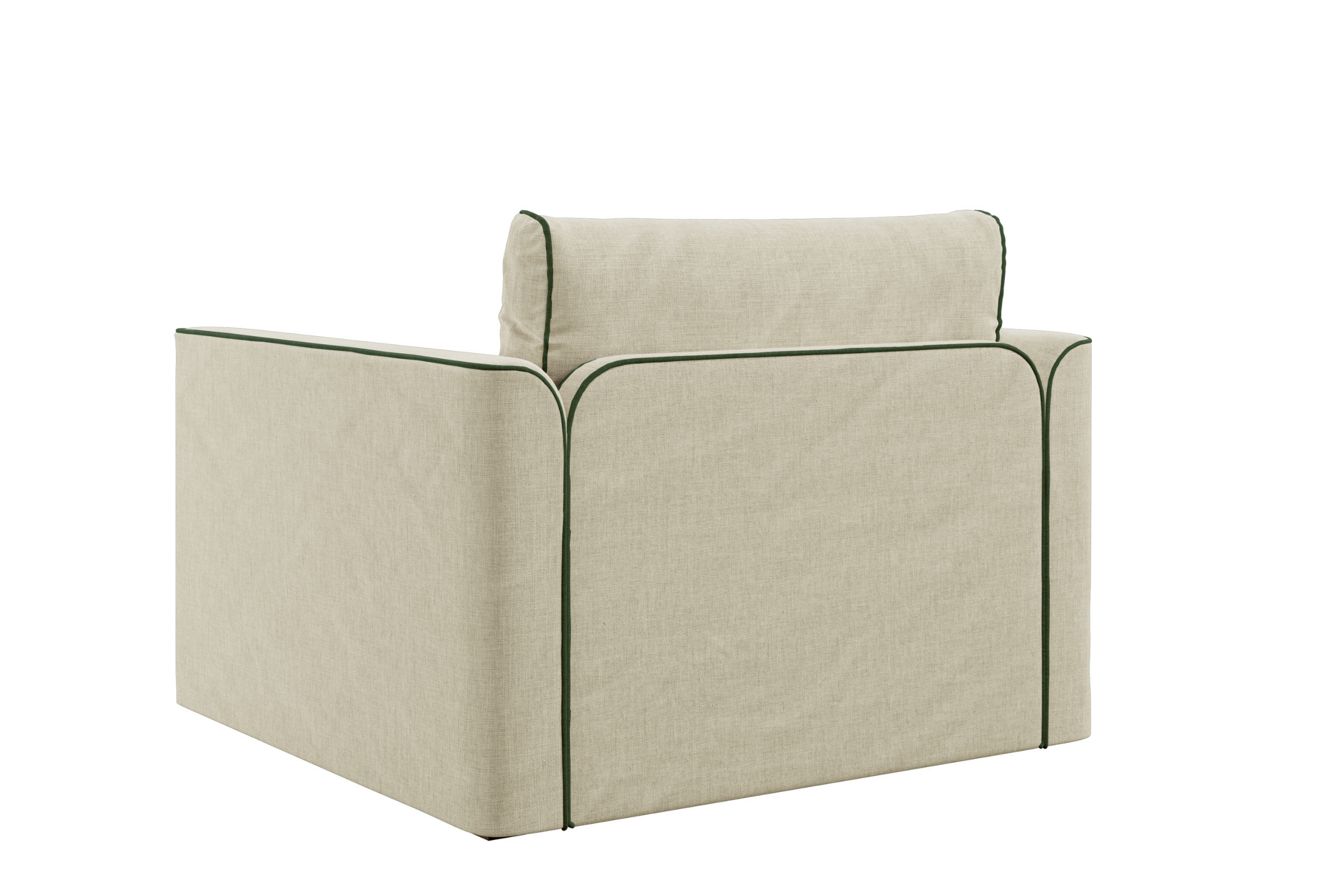 The Eclipse Sleeper Chair in Hemp Blend
