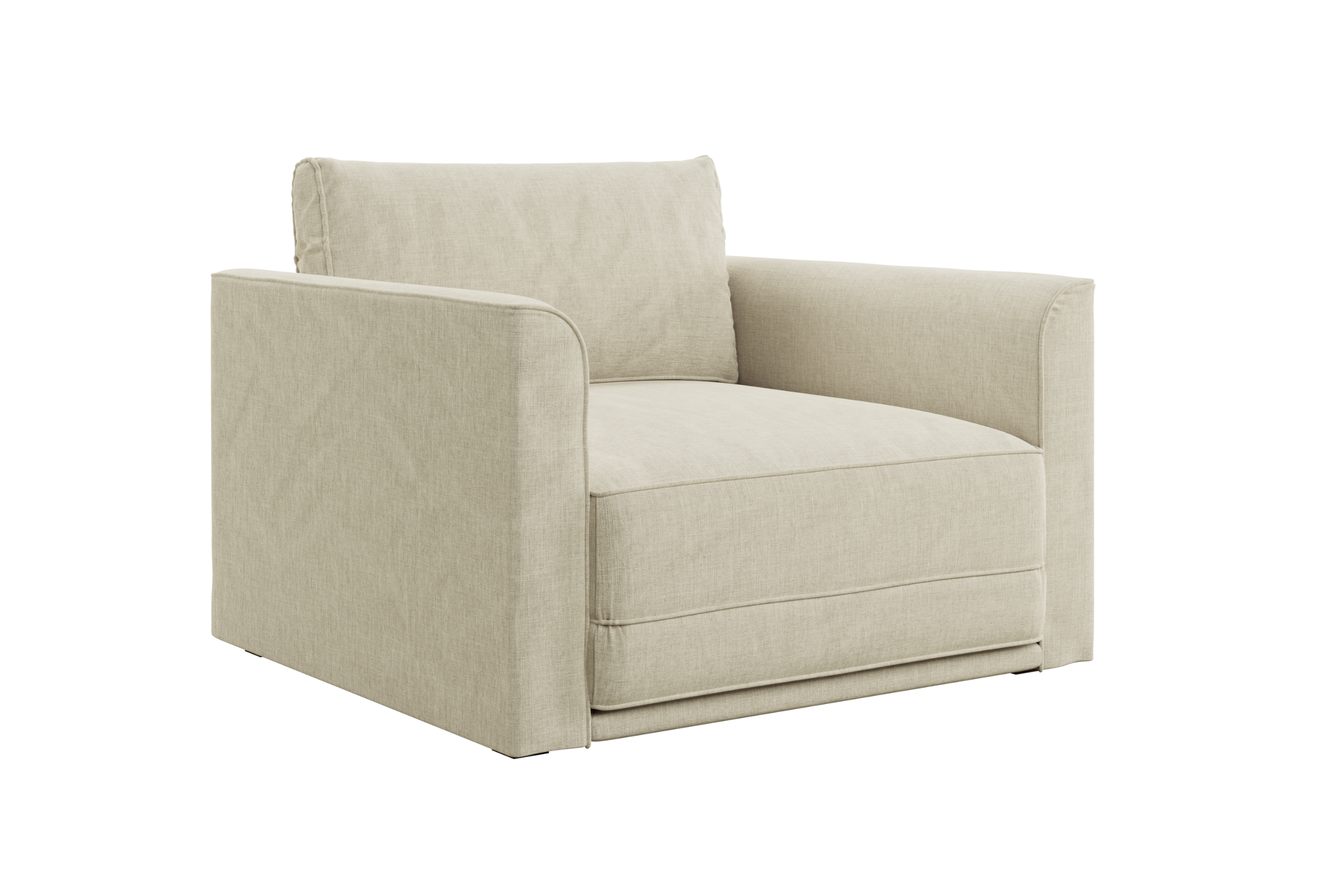 The Eclipse Sleeper Chair in Hemp Blend