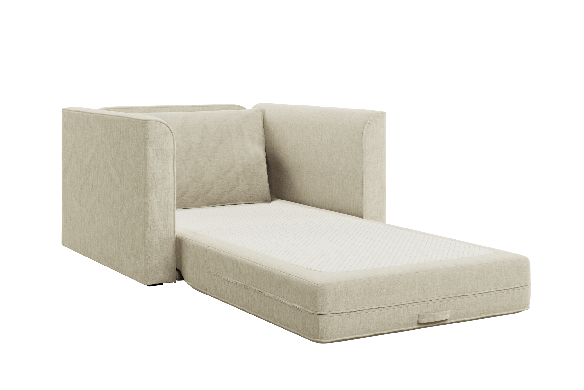 The Eclipse Sleeper Chair in Hemp Blend