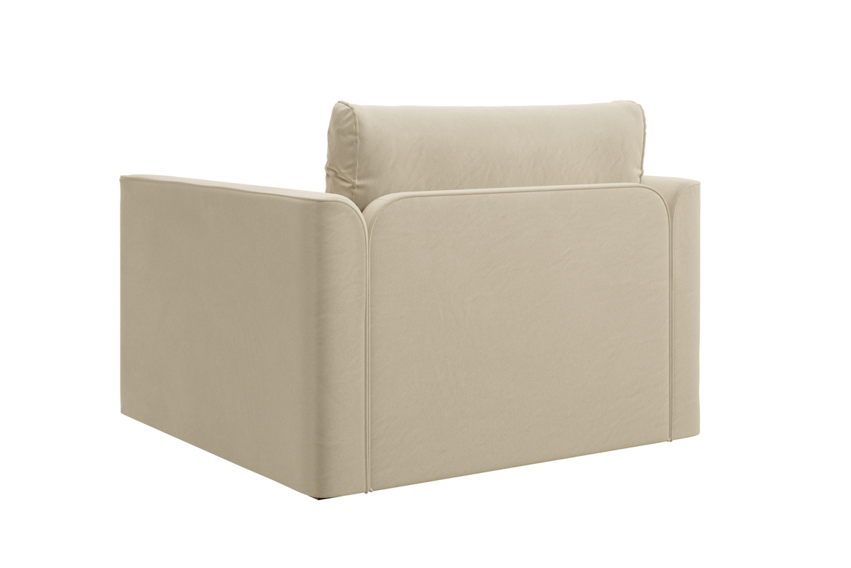 The Eclipse Sleeper Chair in Recycled Velvet