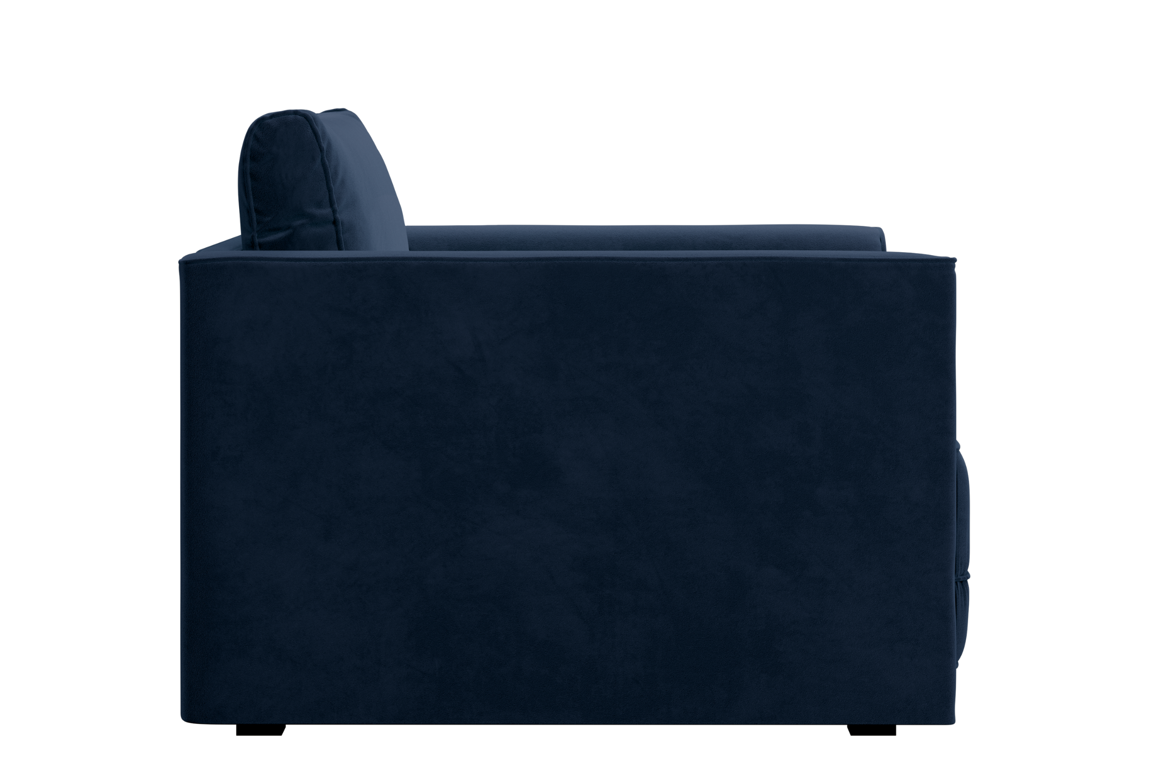 The Eclipse Sleeper Chair in Recycled Velvet