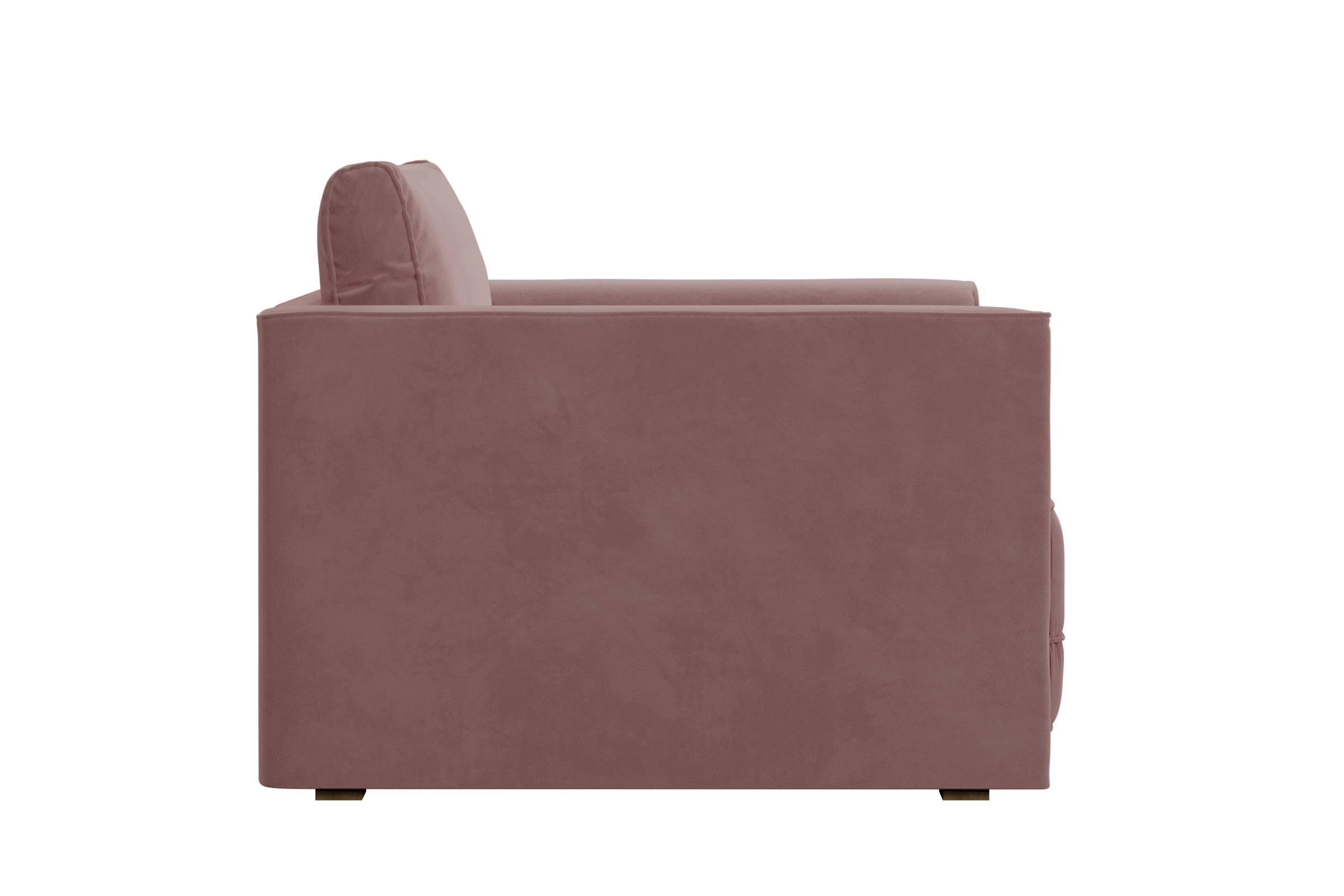 The Eclipse Sleeper Chair in Recycled Velvet