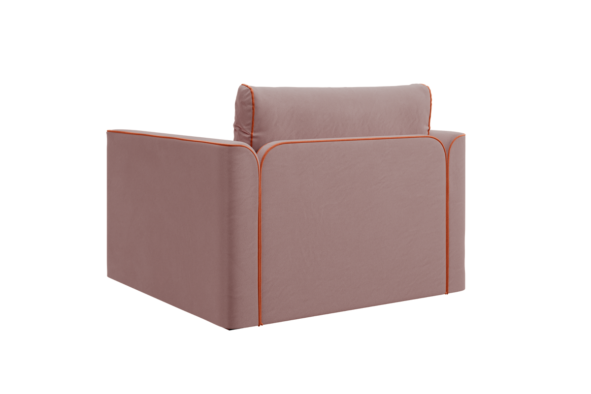 The Eclipse Sleeper Chair in Recycled Velvet