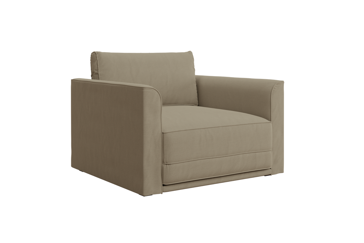 The Eclipse Sleeper Chair in Upcycled Poly