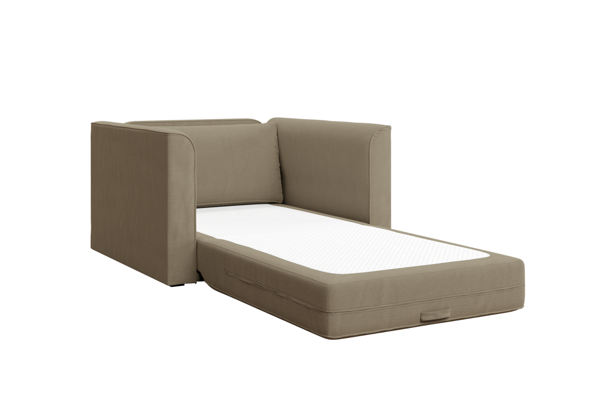 The Eclipse Sleeper Chair in Upcycled Poly