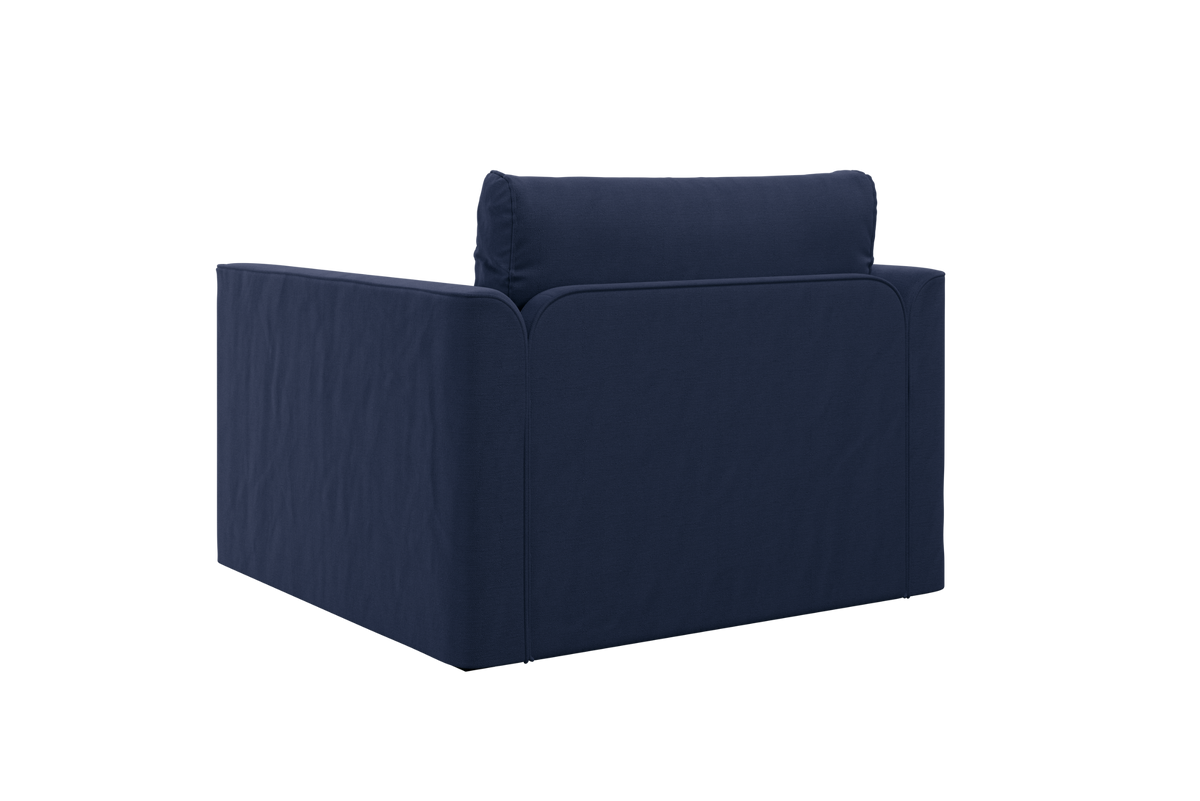The Eclipse Sleeper Chair in Upcycled Poly