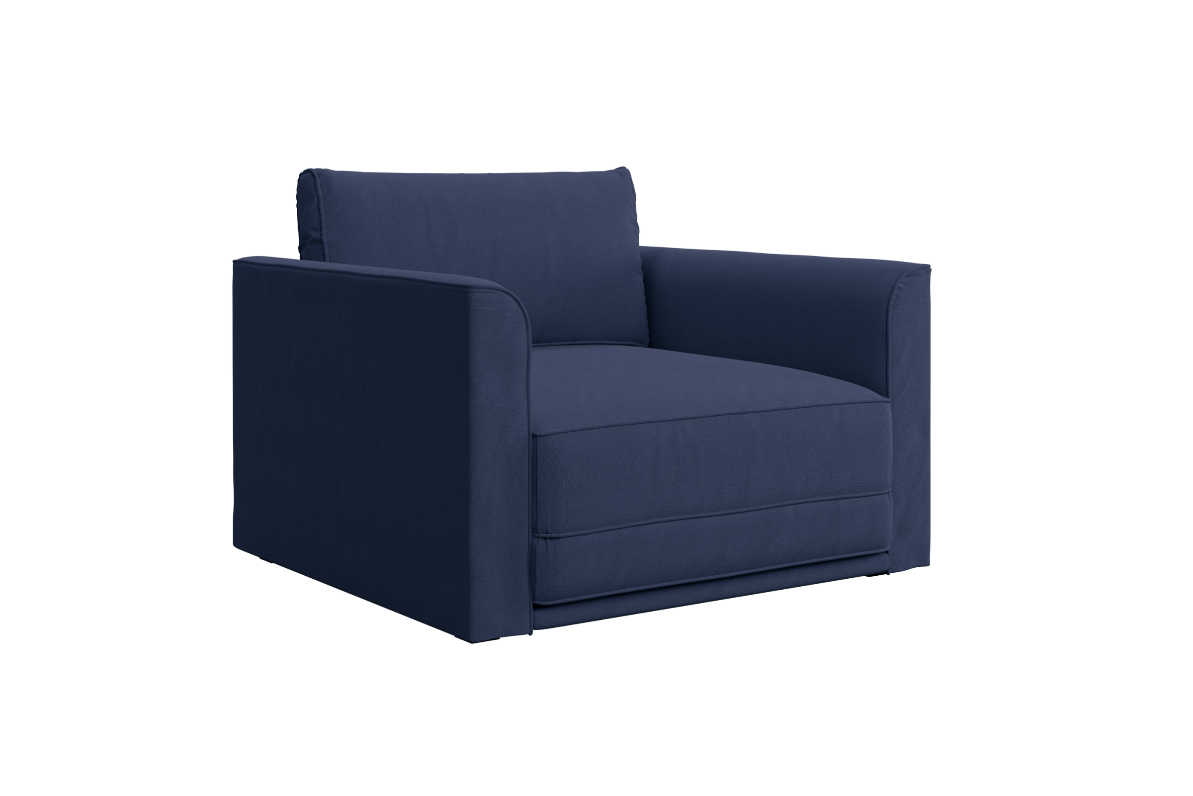 The Eclipse Sleeper Chair in Upcycled Poly