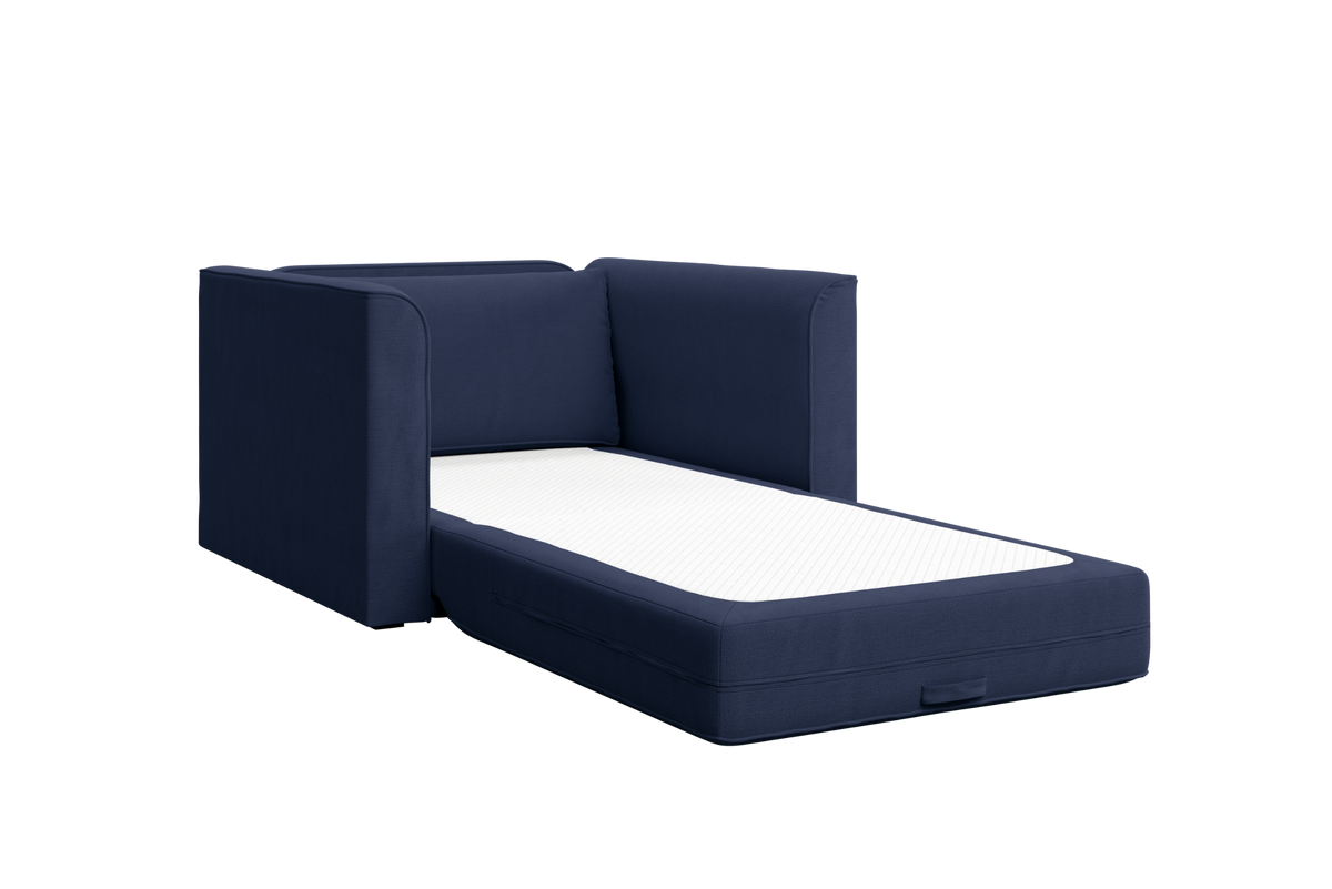 The Eclipse Sleeper Chair in Upcycled Poly