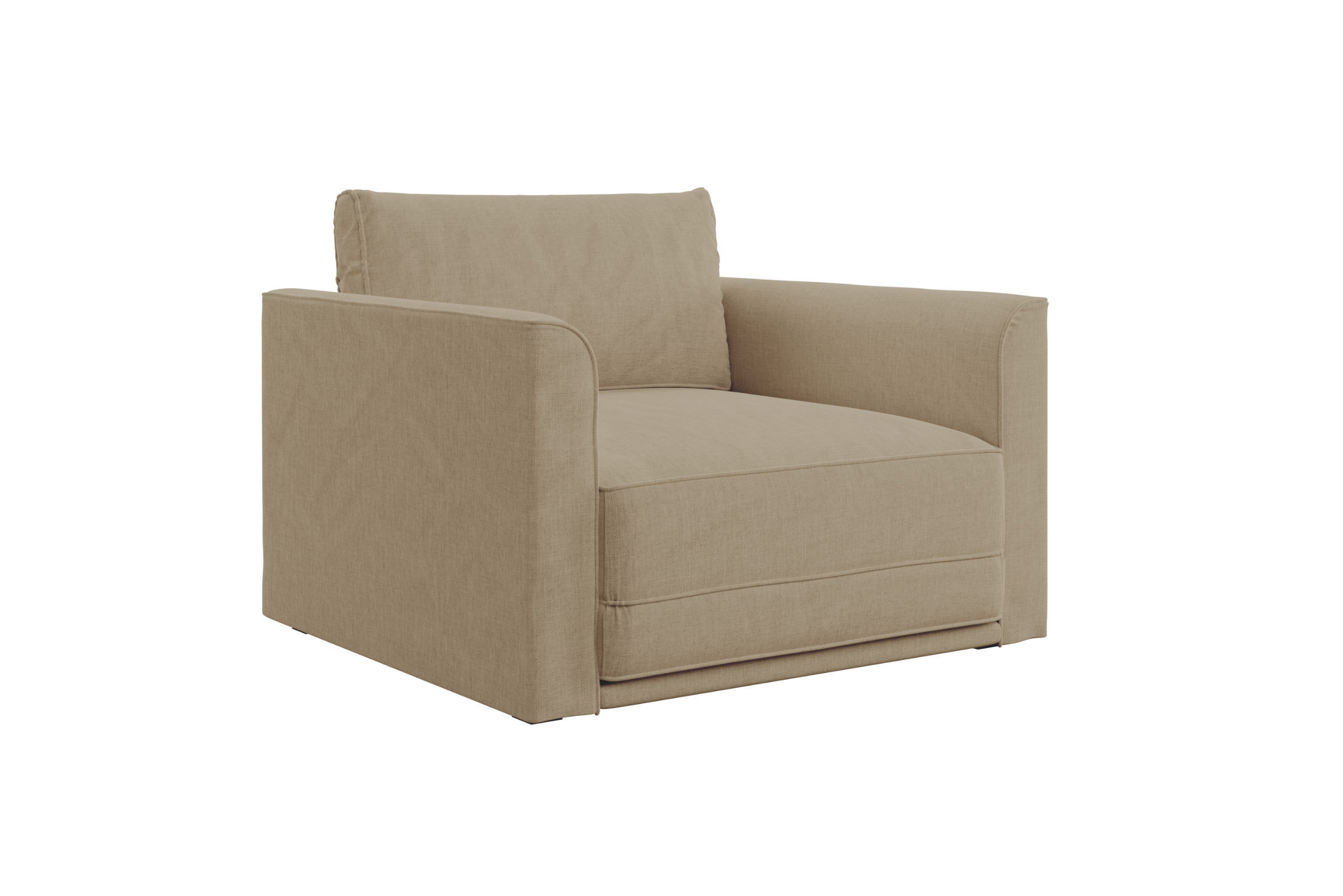 The Eclipse Sleeper Chair in Hemp Blend