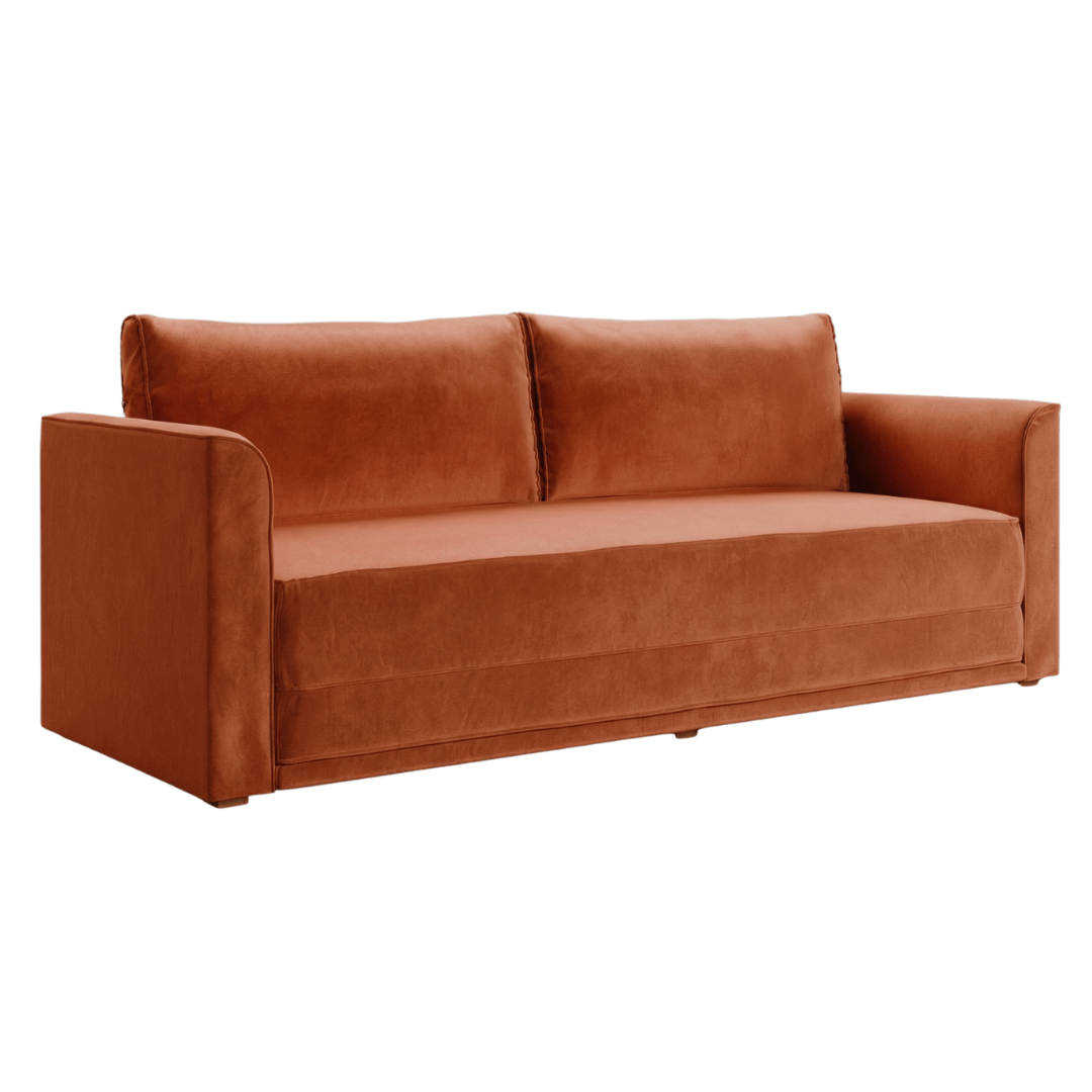 The Eclipse Sleeper Sofa | 90" | Recycled Velvet