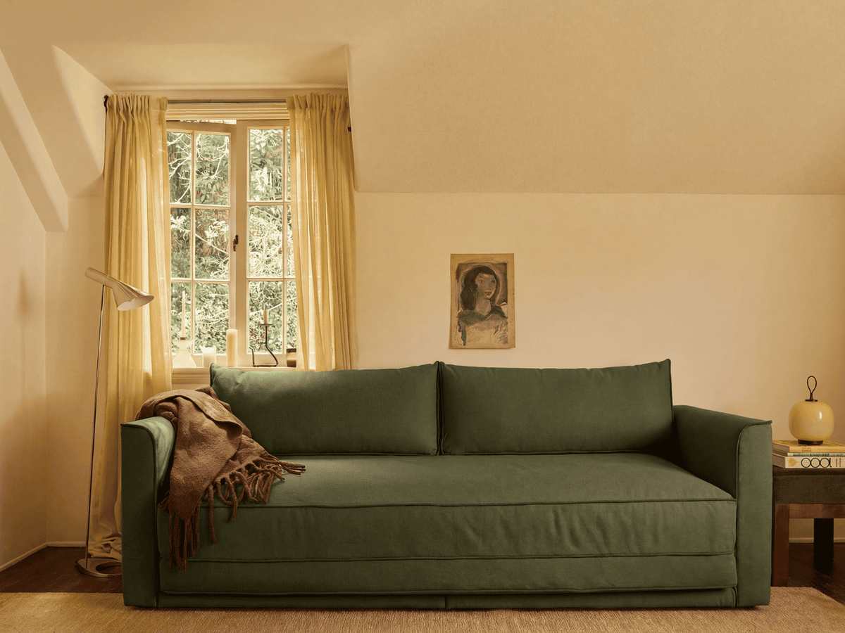 The Eclipse Sleeper Sofa | 90" | Hemp Blend