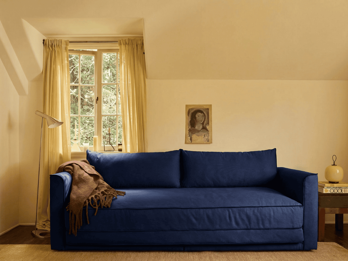 The Eclipse Sleeper Sofa | 90" | Recycled Velvet