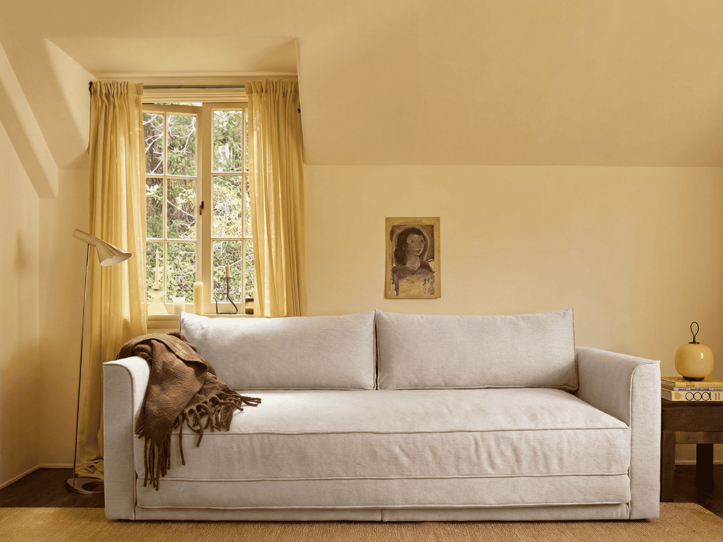 The Eclipse Sleeper Sofa | 90" | Upcycled Poly