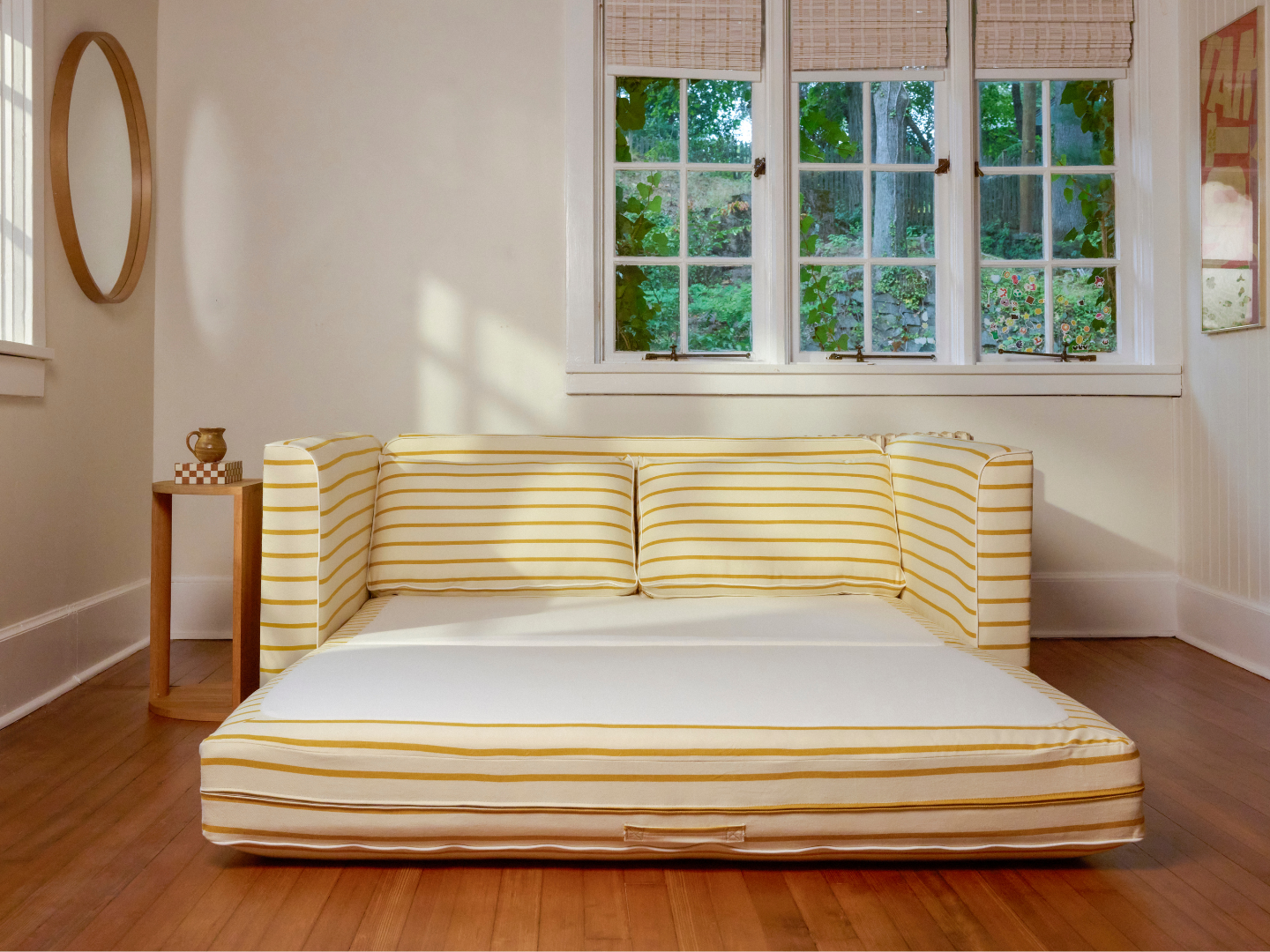 The Eclipse Sleeper Sofa | Upcycled Poly