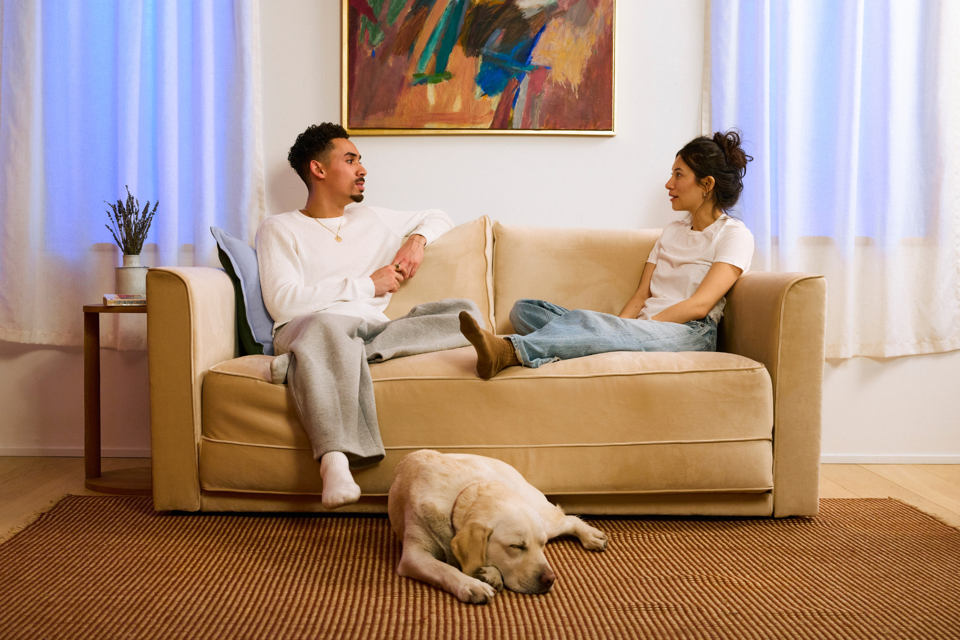 The Eclipse Sleeper Sofa | Upcycled Poly