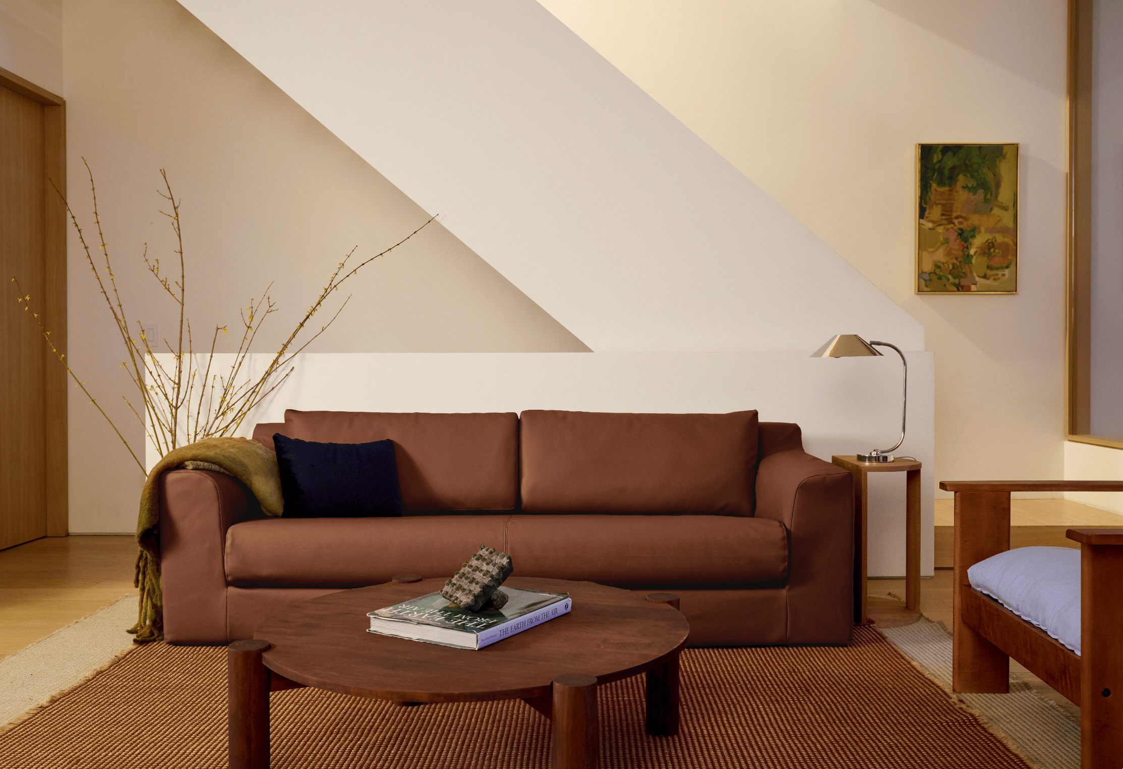 The Elevate Sofa | 86” | Cactus Leather