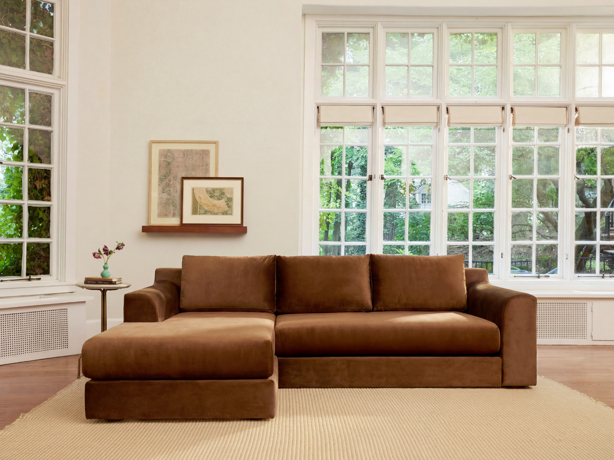 The Elevate Sectional | Recycled Velvet