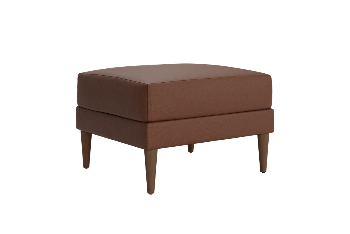 The Essential Ottoman | Cactus Leather