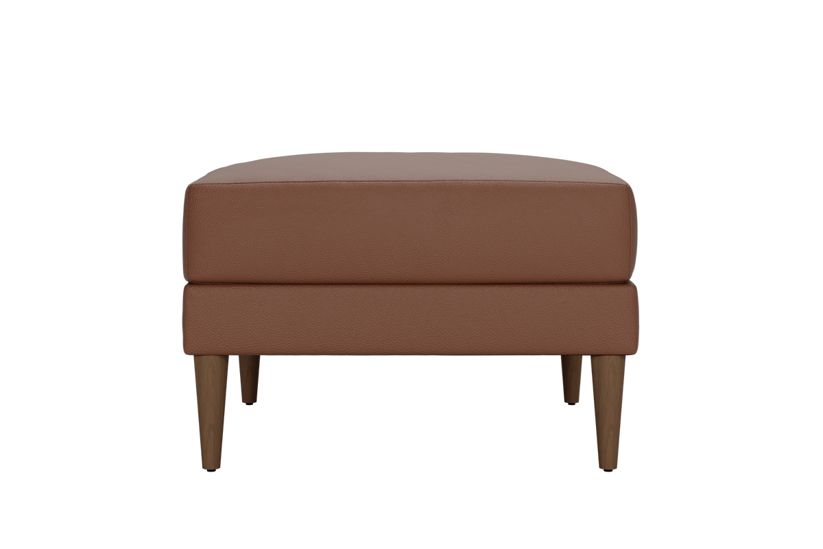 The Essential Ottoman | Cactus Leather