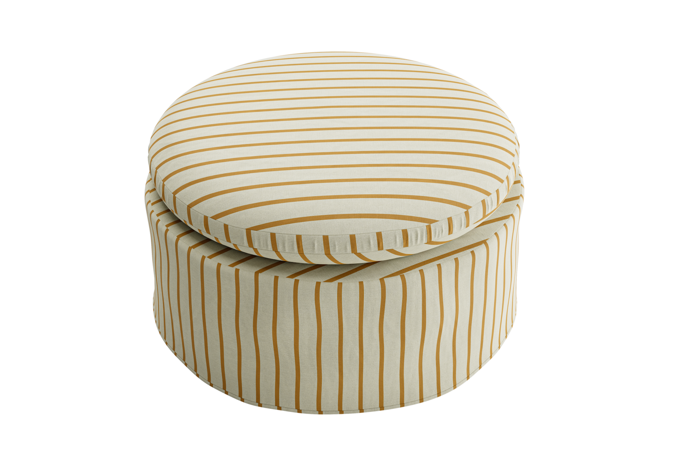 The Evergreen Ottoman | Hemp Blend