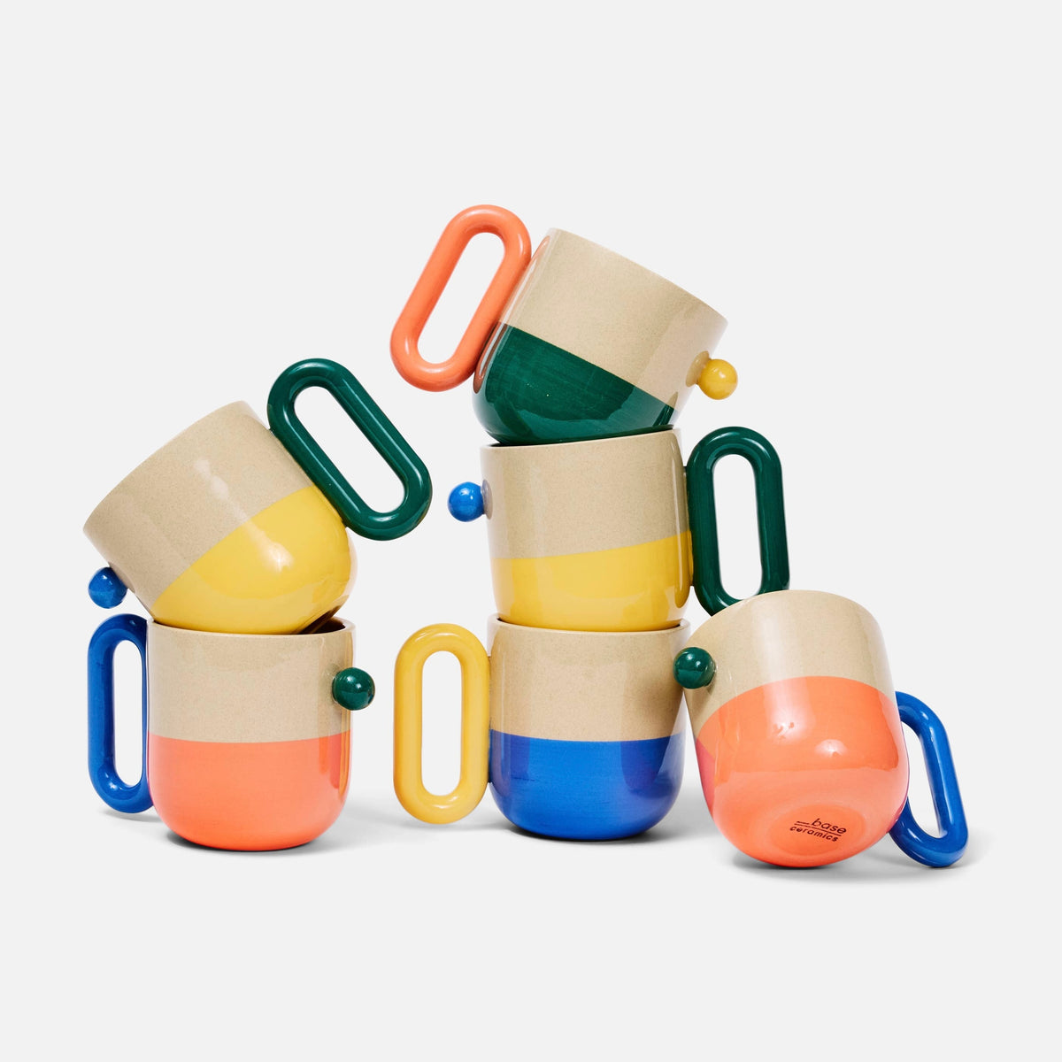 Color Block Mug | Teal