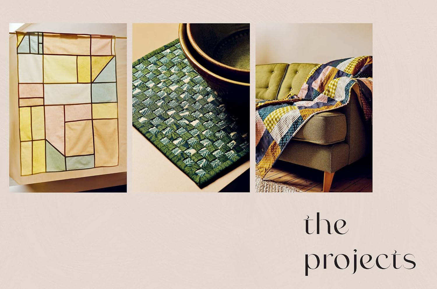 The Handmade Home: 21 Simple Sewing Projects for Your Home