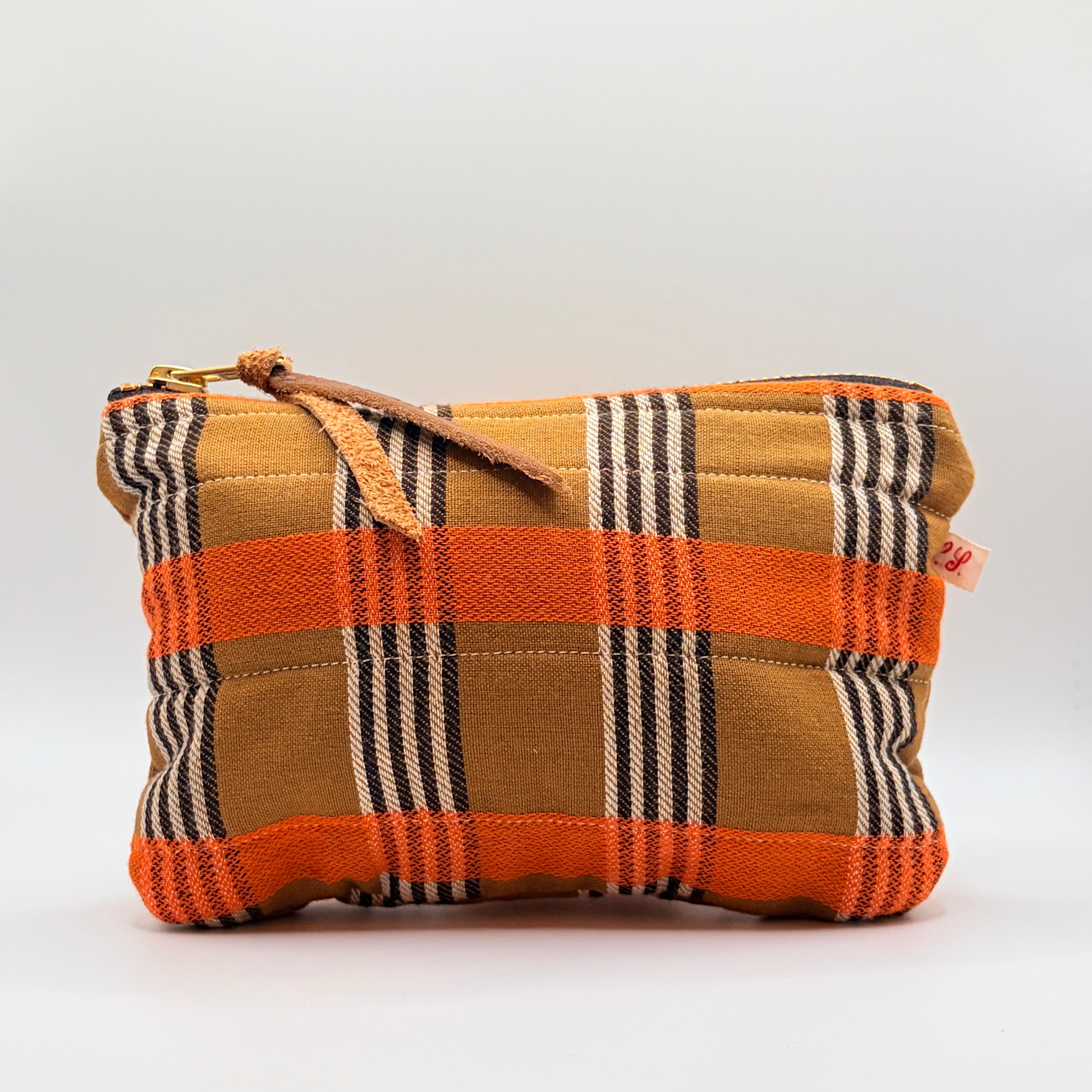 Quilted Zipper Pouch | Large