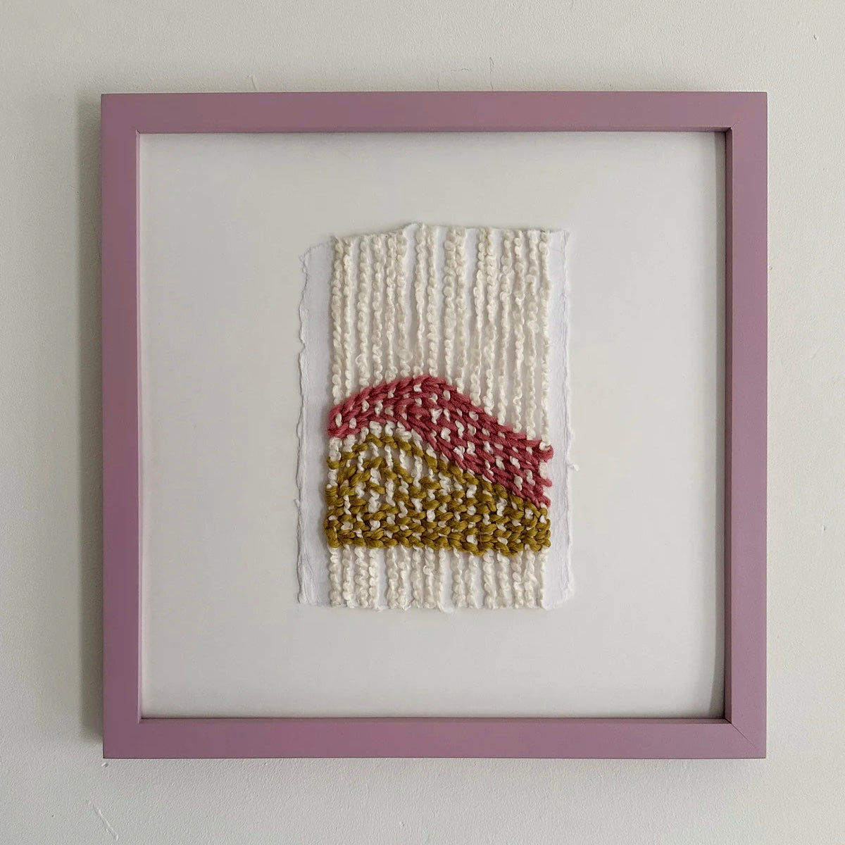 Framed Fiber Art