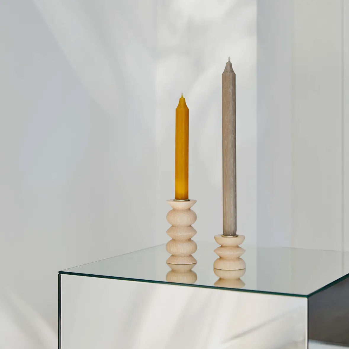 Wooden Candle Holder - Short Nº 3
