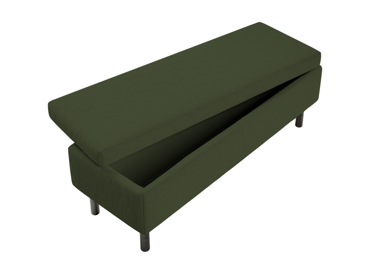 The Essential Storage Bench | Hemp Blend
