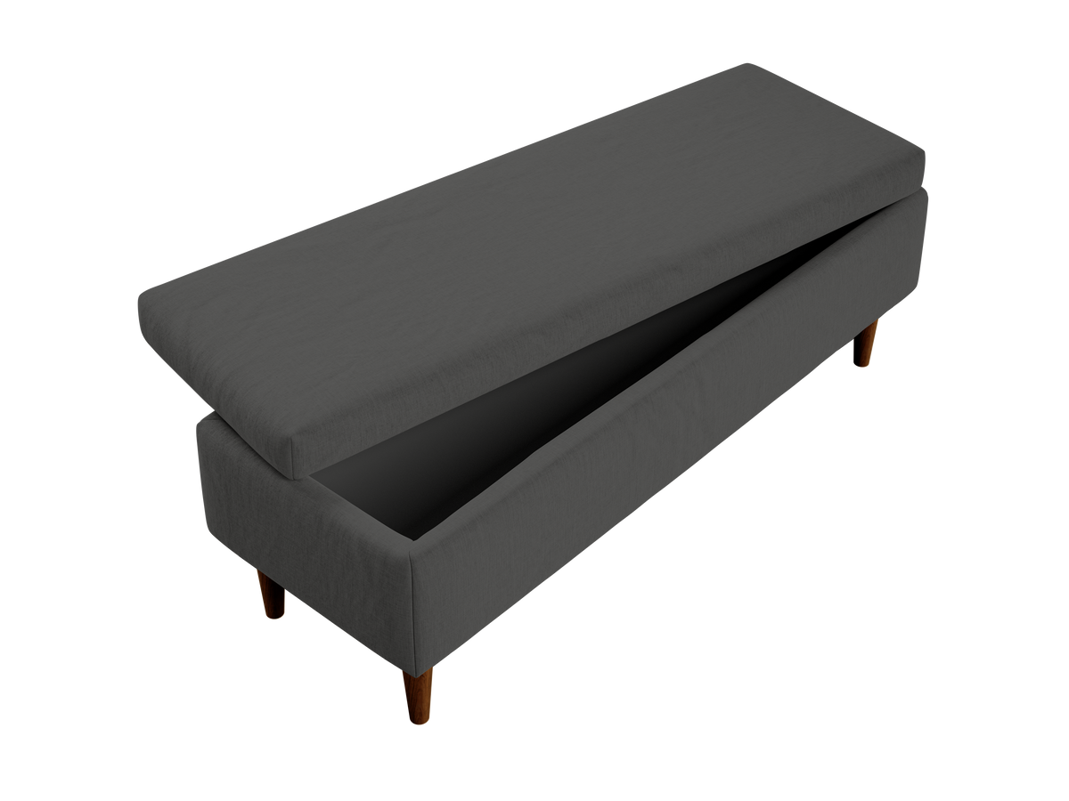 The Essential Storage Bench | Hemp Blend