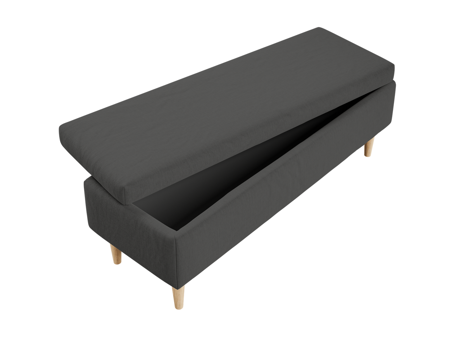The Essential Storage Bench | Hemp Blend