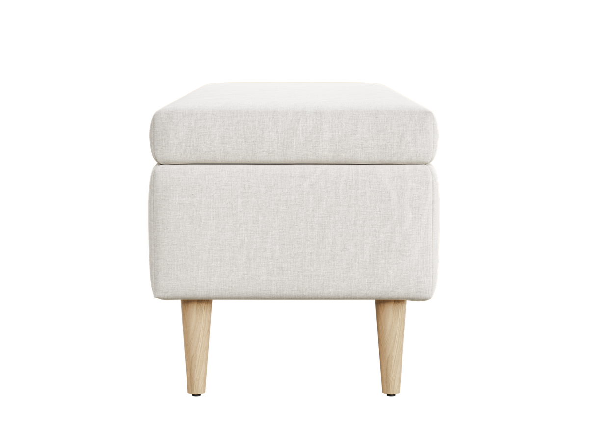 The Essential Storage Bench | Hemp Blend