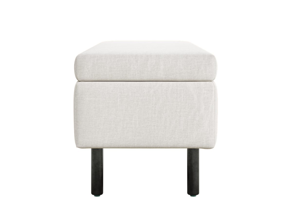 The Essential Storage Bench | Hemp Blend