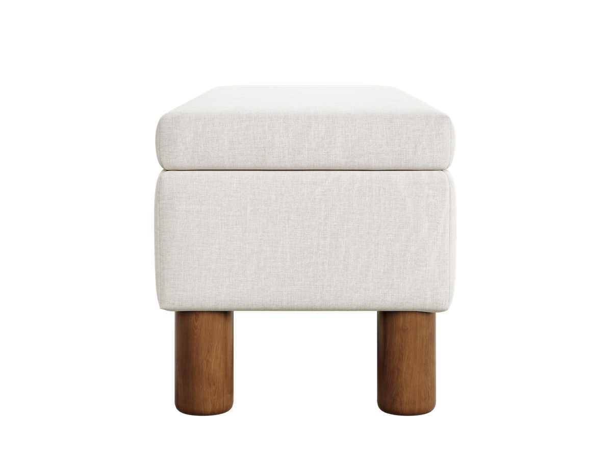 The Essential Storage Bench | Hemp Blend