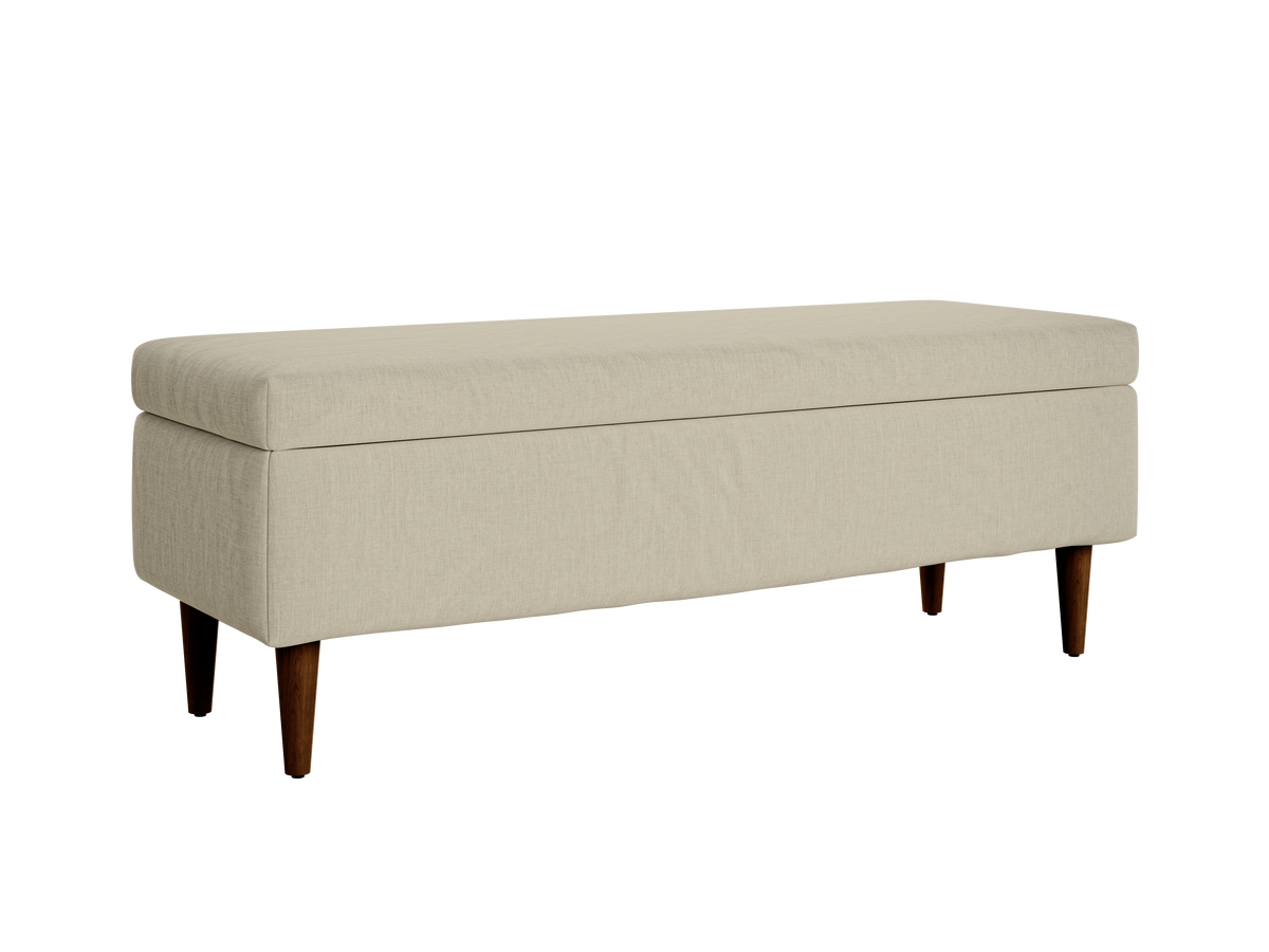 The Essential Storage Bench | Hemp Blend