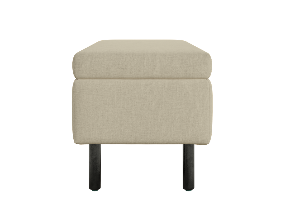 The Essential Storage Bench | Hemp Blend