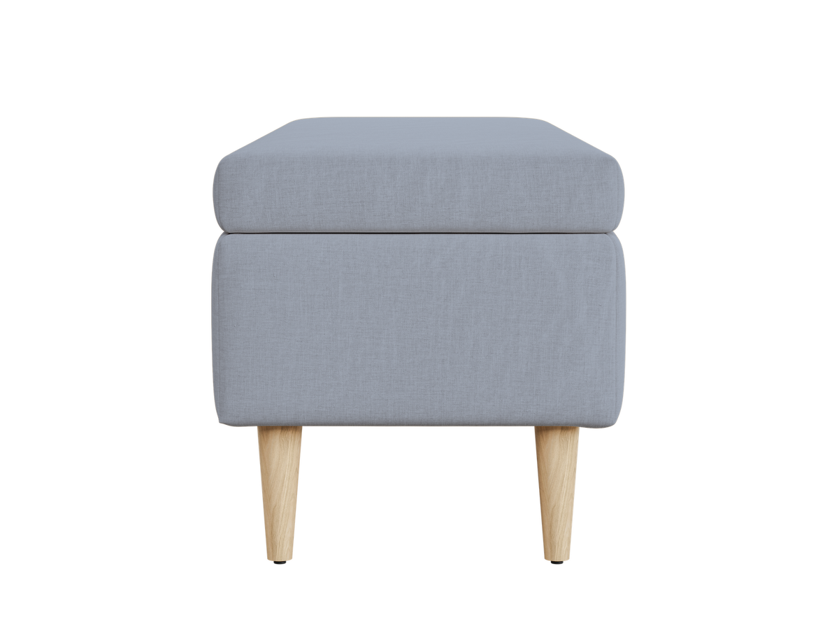 The Essential Storage Bench | Hemp Blend