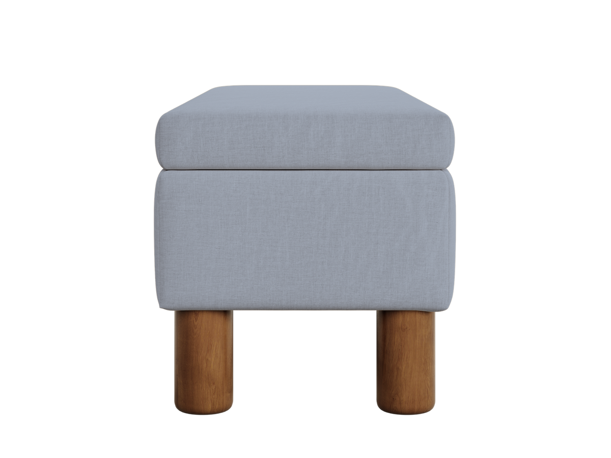 The Essential Storage Bench | Hemp Blend