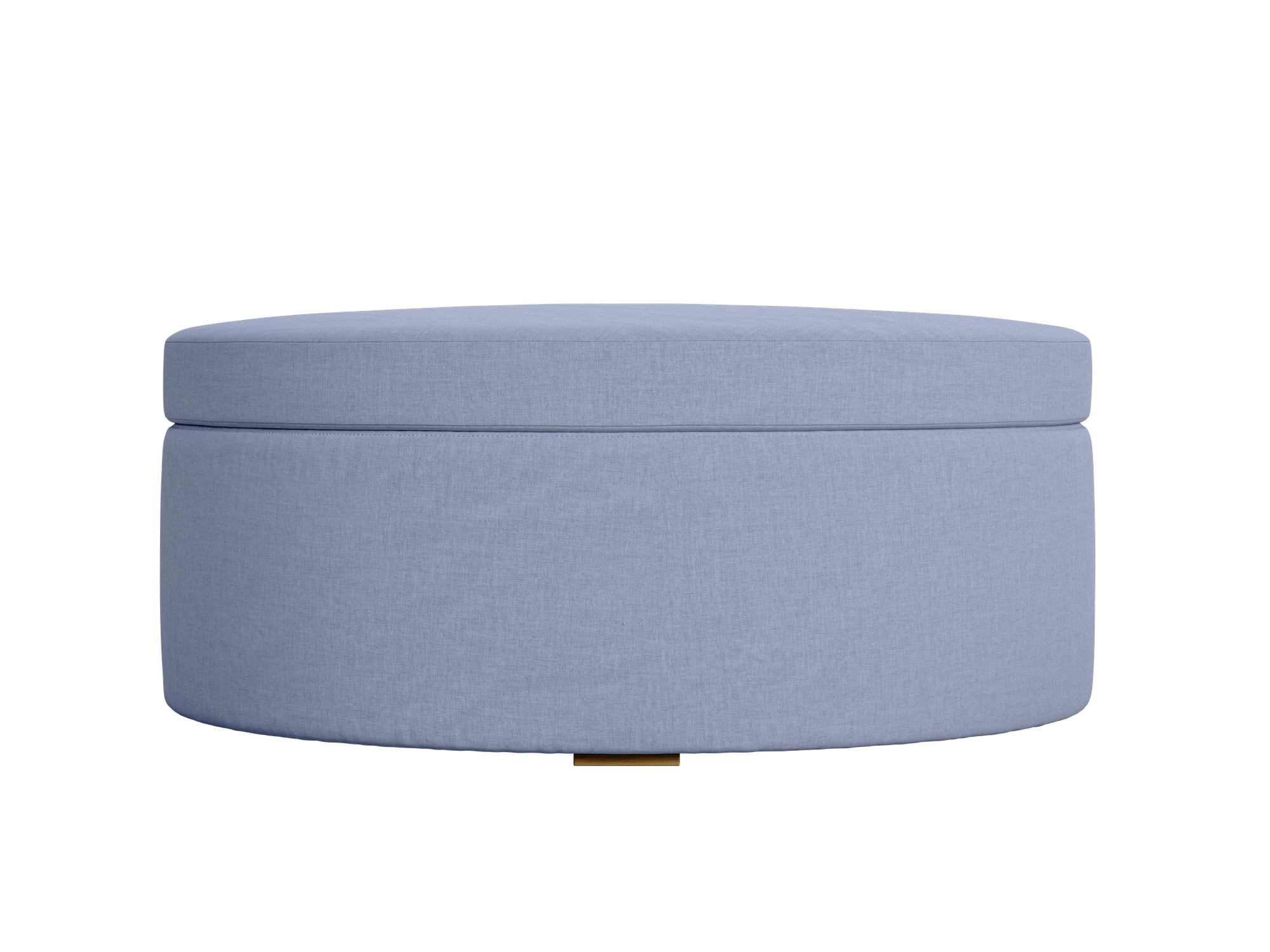 The Evergreen Storage Ottoman | Hemp