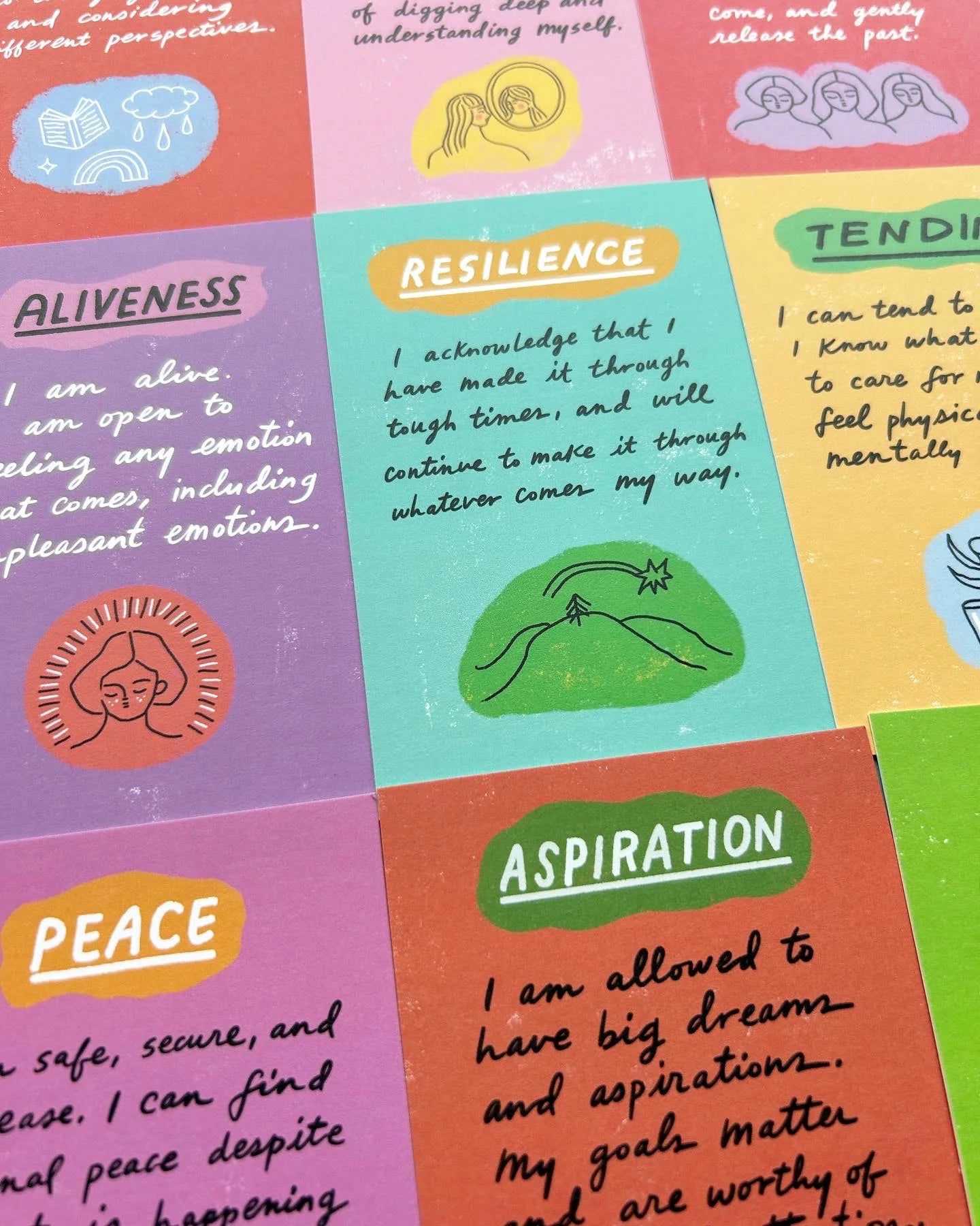 Affirmation Card Deck by Rare Press