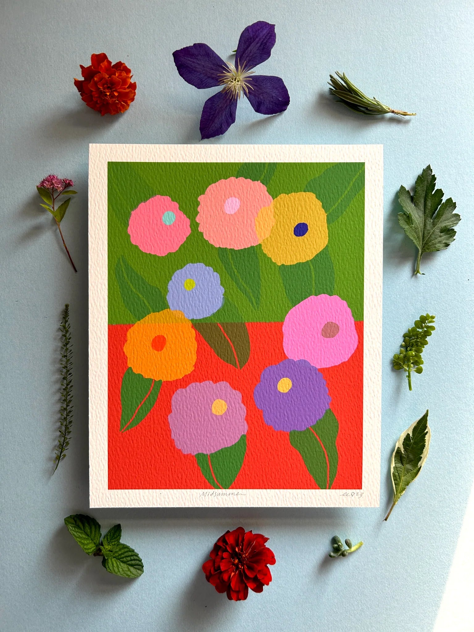 8”x10” Giclée Fine Art Print: Midsummer