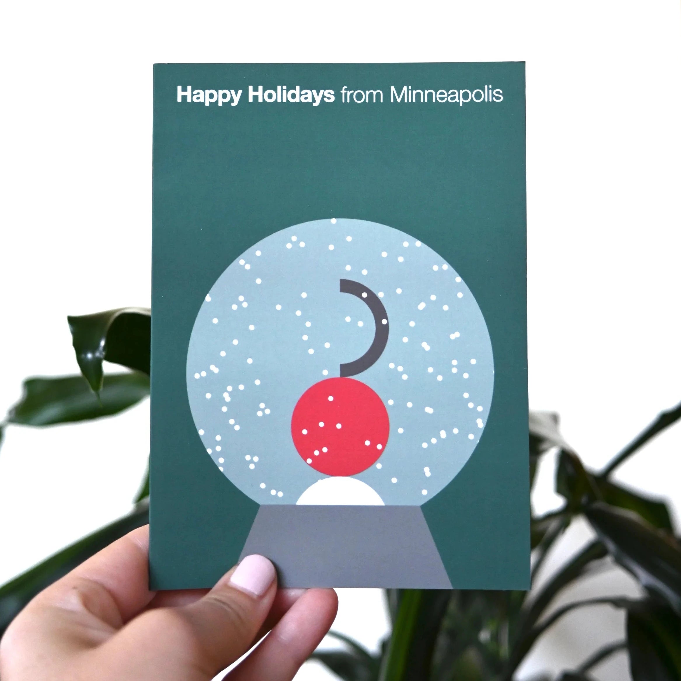 Happy Holidays from Minneapolis | Set of 6 Cards & Envelopes