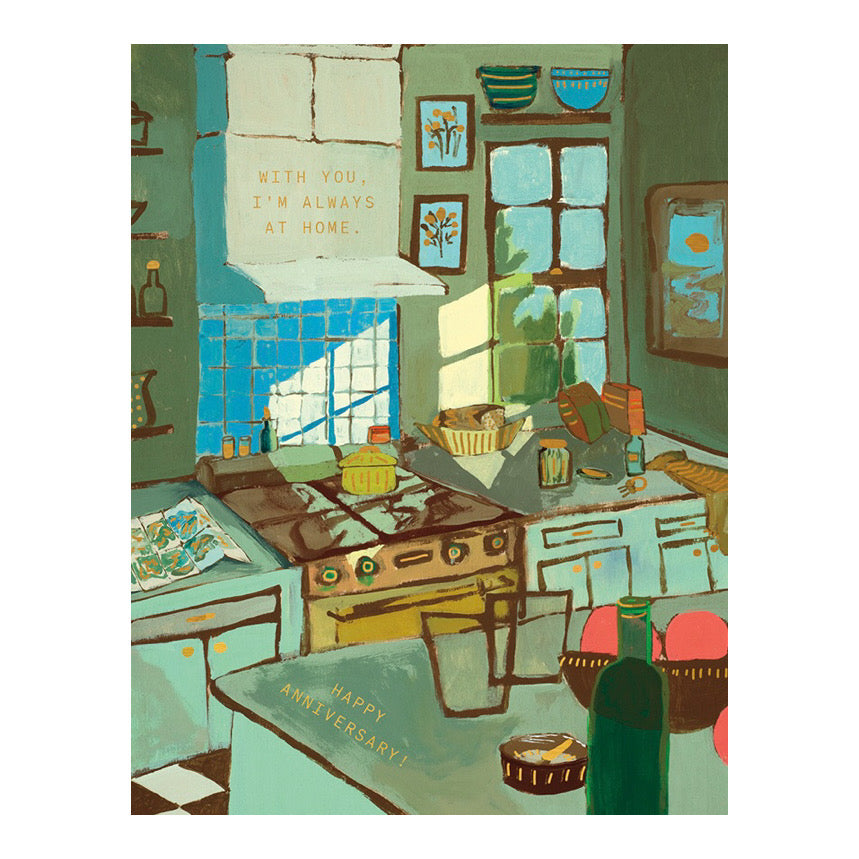 With You, I’m Always At Home | Anniversary Card