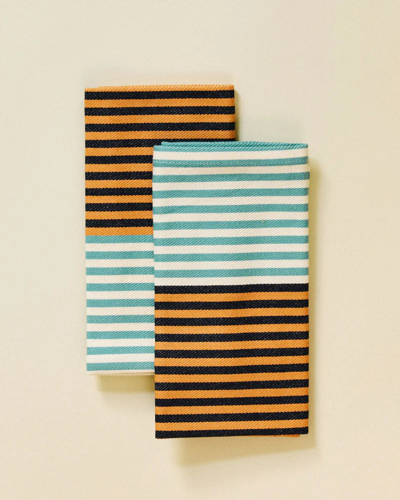 Duo Stripe Napkins | Mixed Set