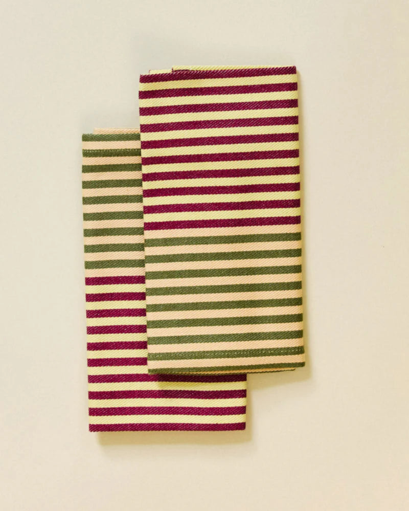 Duo Stripe Napkins | Mixed Set