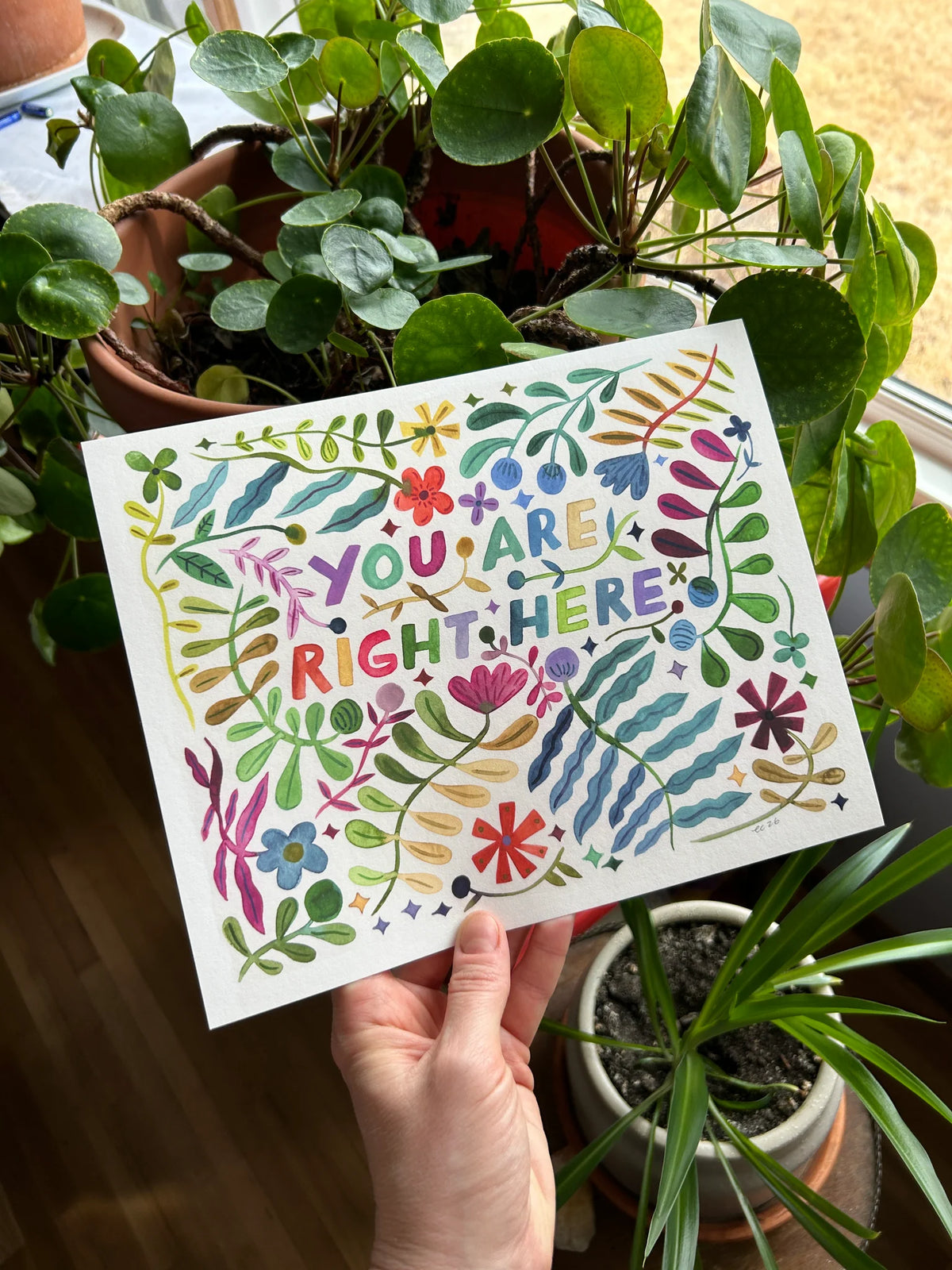 You Are Right Here | Art Print