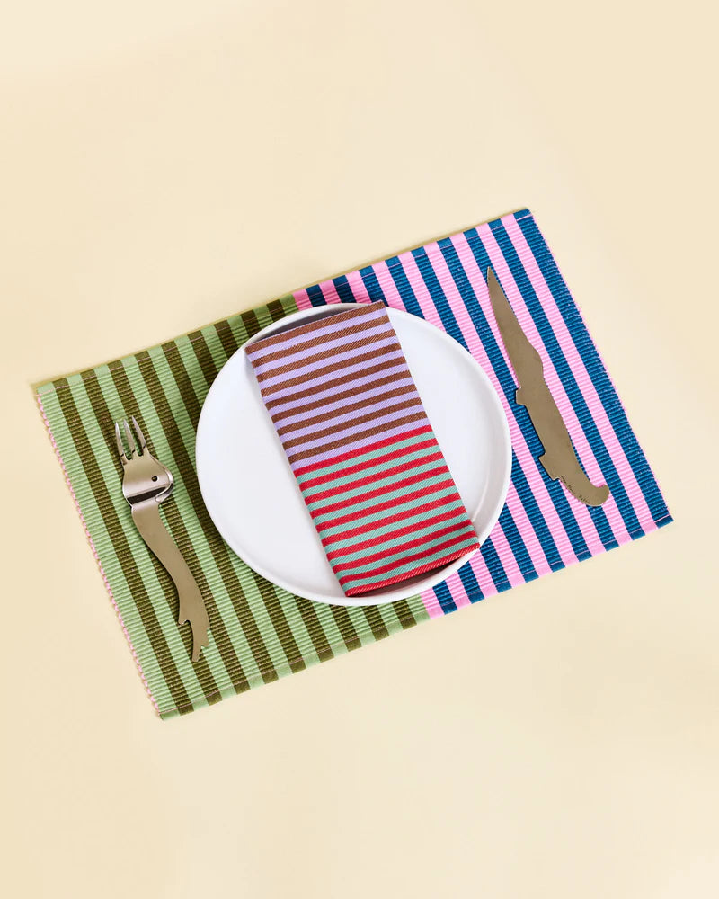 Duo Stripe Placemats | Mixed Set