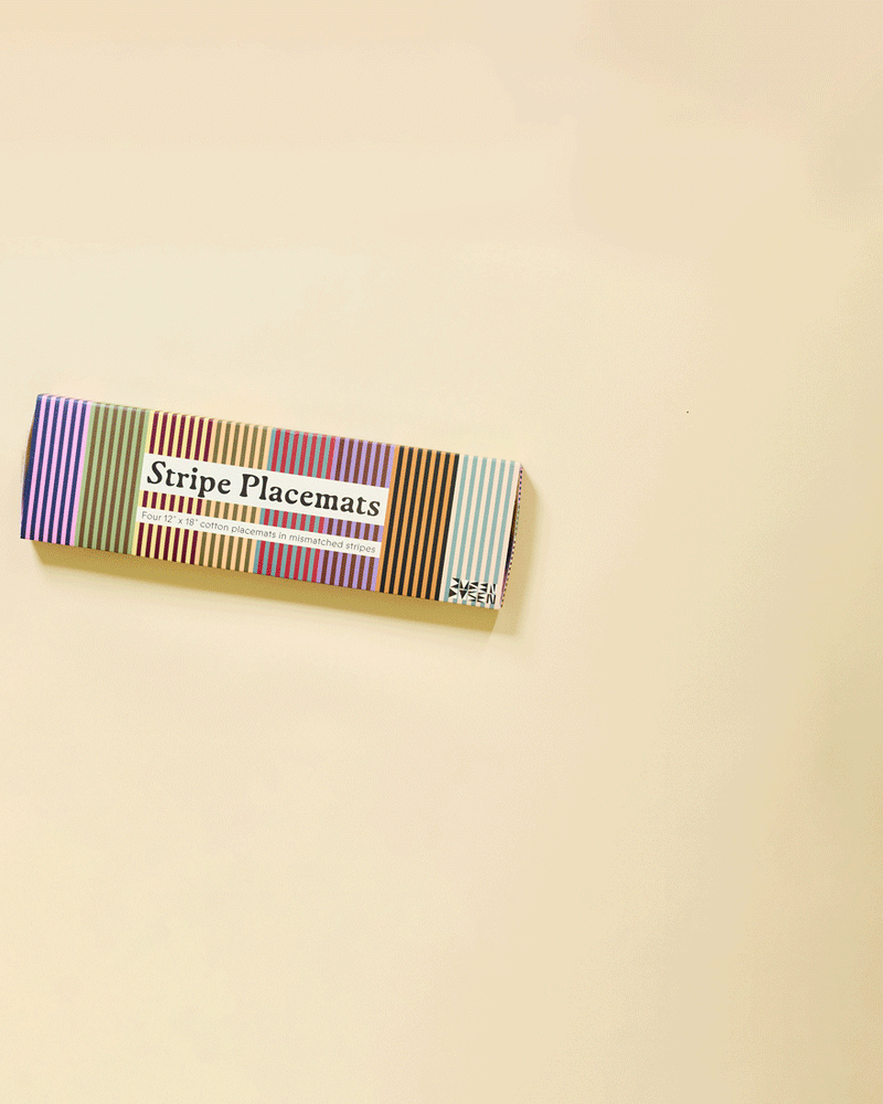 Duo Stripe Placemats | Mixed Set