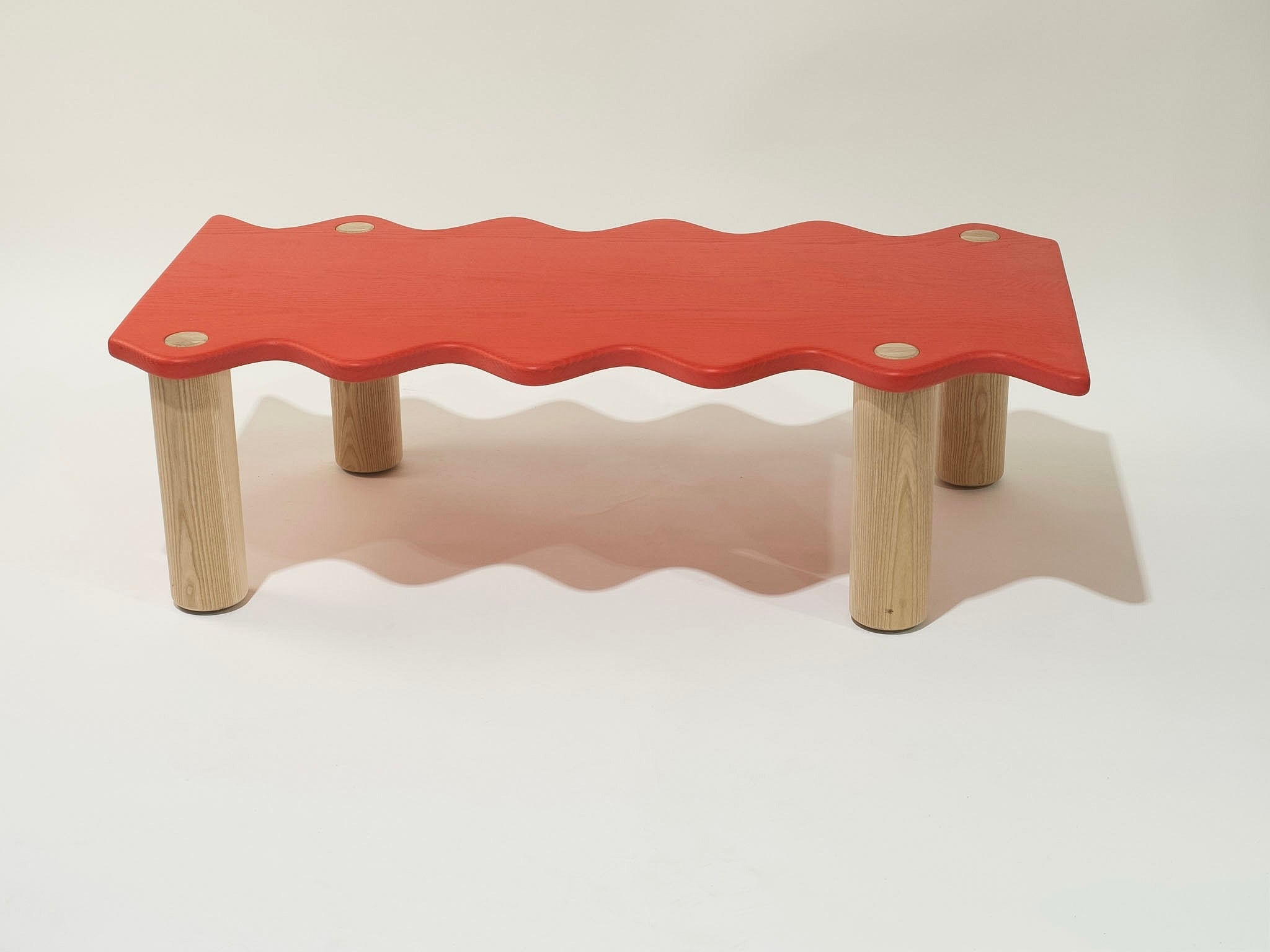 Squiggle Coffee Table | Red